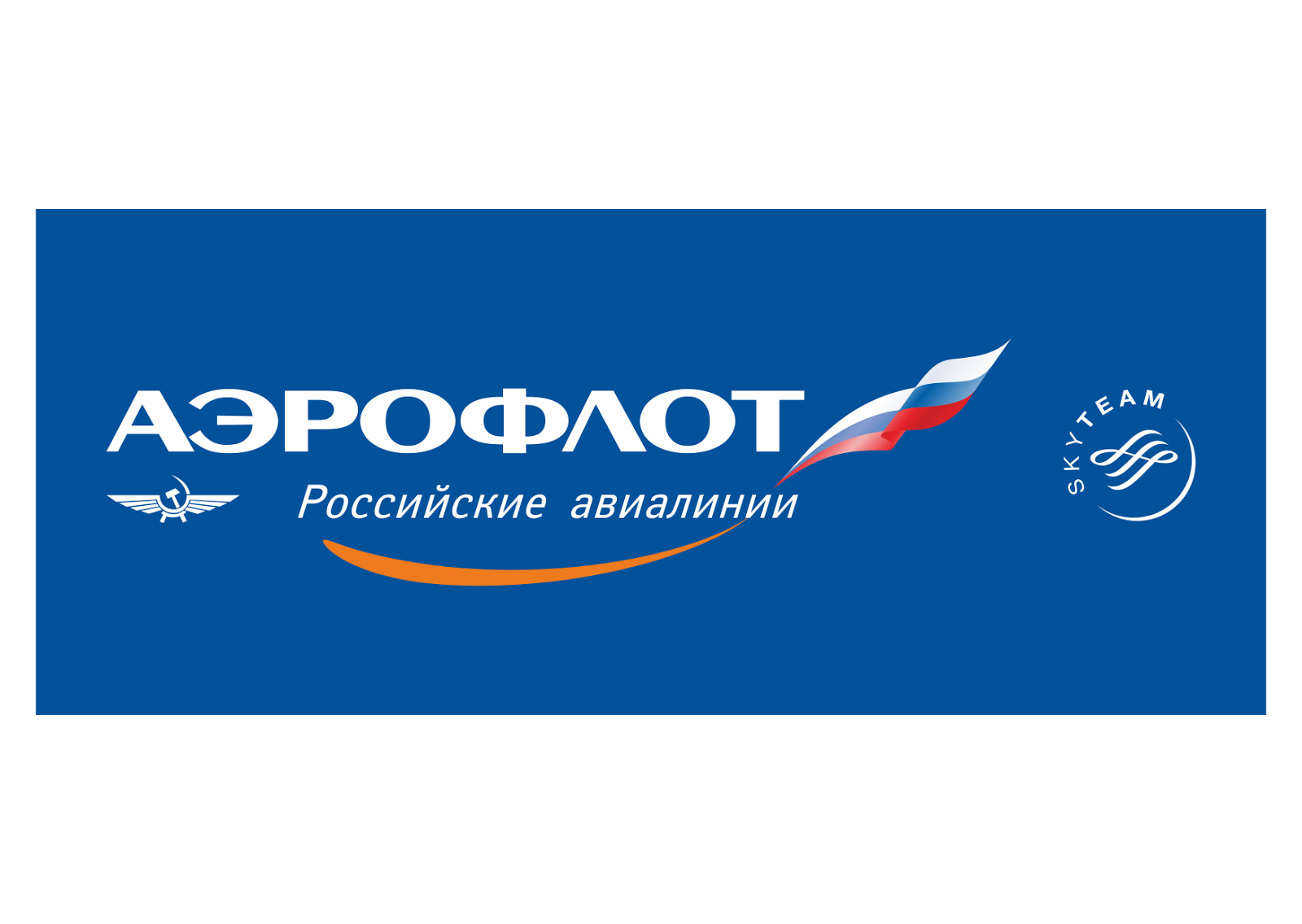 Aeroflot Russian Airlines Logo Vector - Aeroflot, Transparent background PNG HD thumbnail