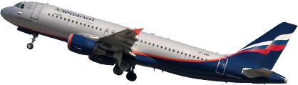 Airline - Aeroflot Russian Airlines, Transparent background PNG HD thumbnail