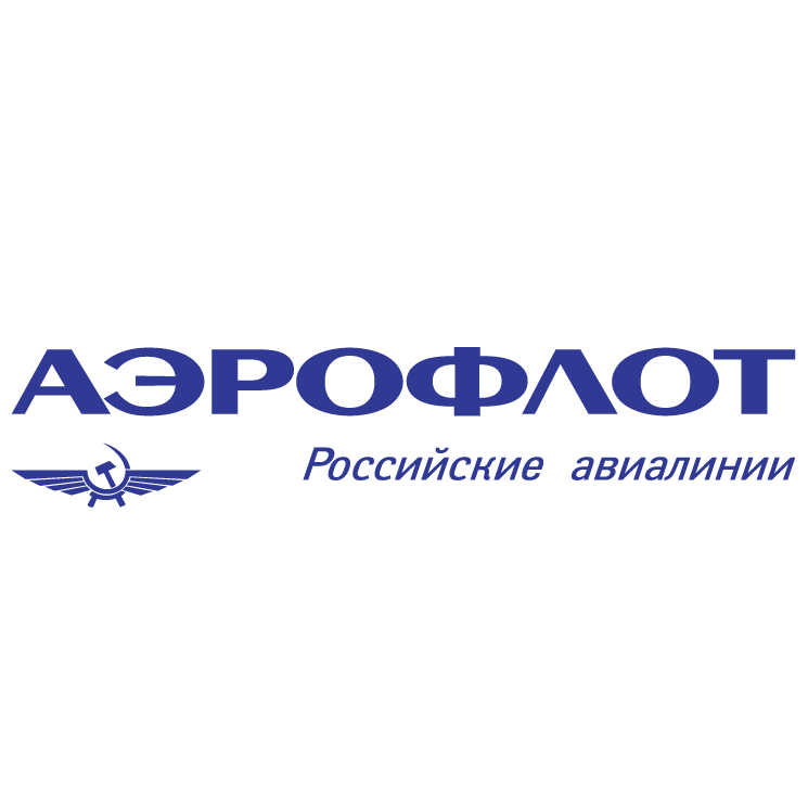 Aeroflot Russian Airlines Free Vector - Aeroflot Russian Airlines Vector, Transparent background PNG HD thumbnail