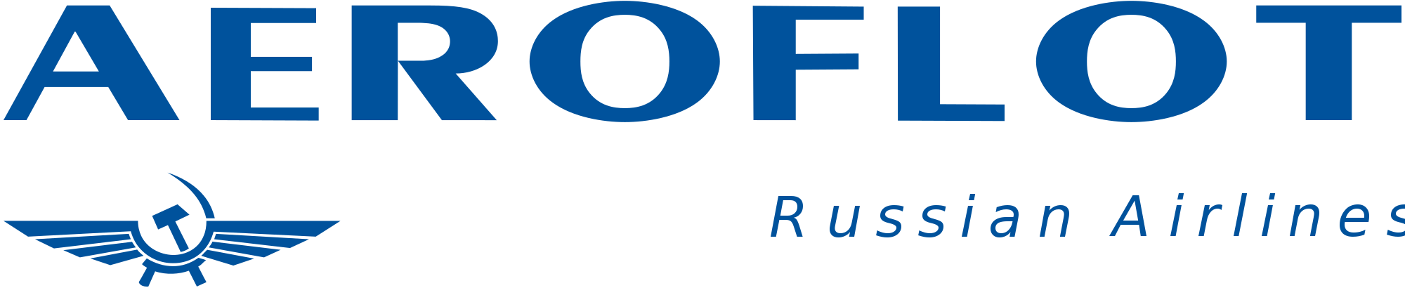 Logo of aeroflot airline · T