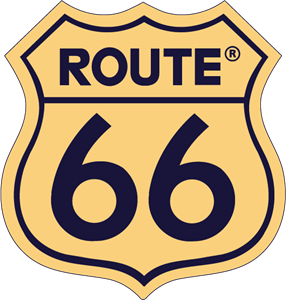 Route 66 Logo. Format: Eps - Aerosmith Route Vector, Transparent background PNG HD thumbnail