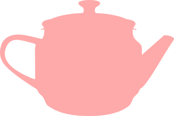 Tea Pink Pot Clip Art - Afternoon Tea Party, Transparent background PNG HD thumbnail