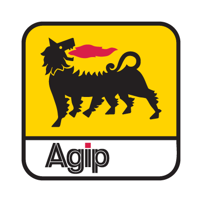 Agip LPG logo vector .