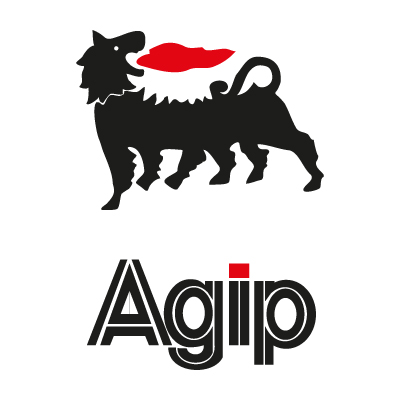 Agip logo vector .