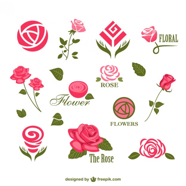 Abstract Rose Logos - Air Rose Vector, Transparent background PNG HD thumbnail