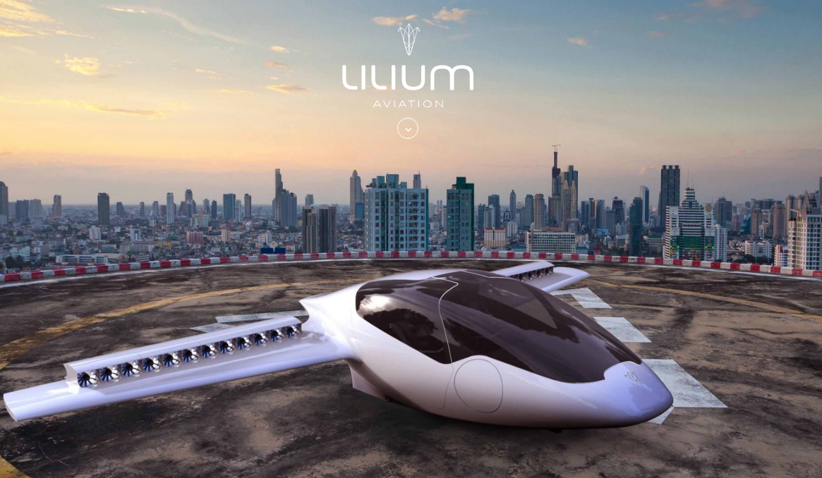 Electric Plane Lilium Jet Secures U20Ac10 Million Funding From Atomico To Start The Air Taxi Era - Air Texi, Transparent background PNG HD thumbnail