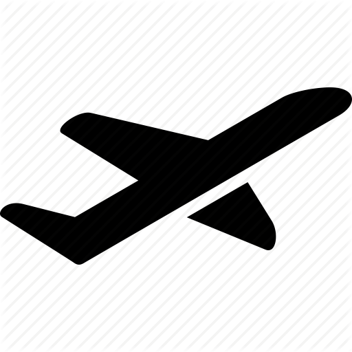 Departure, Flight, Fly, Launch, Start, Take Off, Takeoff Icon - Airplane Taking Off, Transparent background PNG HD thumbnail