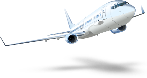 Taking Off Plane - Airplane Taking Off, Transparent background PNG HD thumbnail