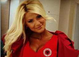 The Albanian National Team Physio Is A Stunner! [Pictures] | 101 Great Goals - Albania National Football Team, Transparent background PNG HD thumbnail