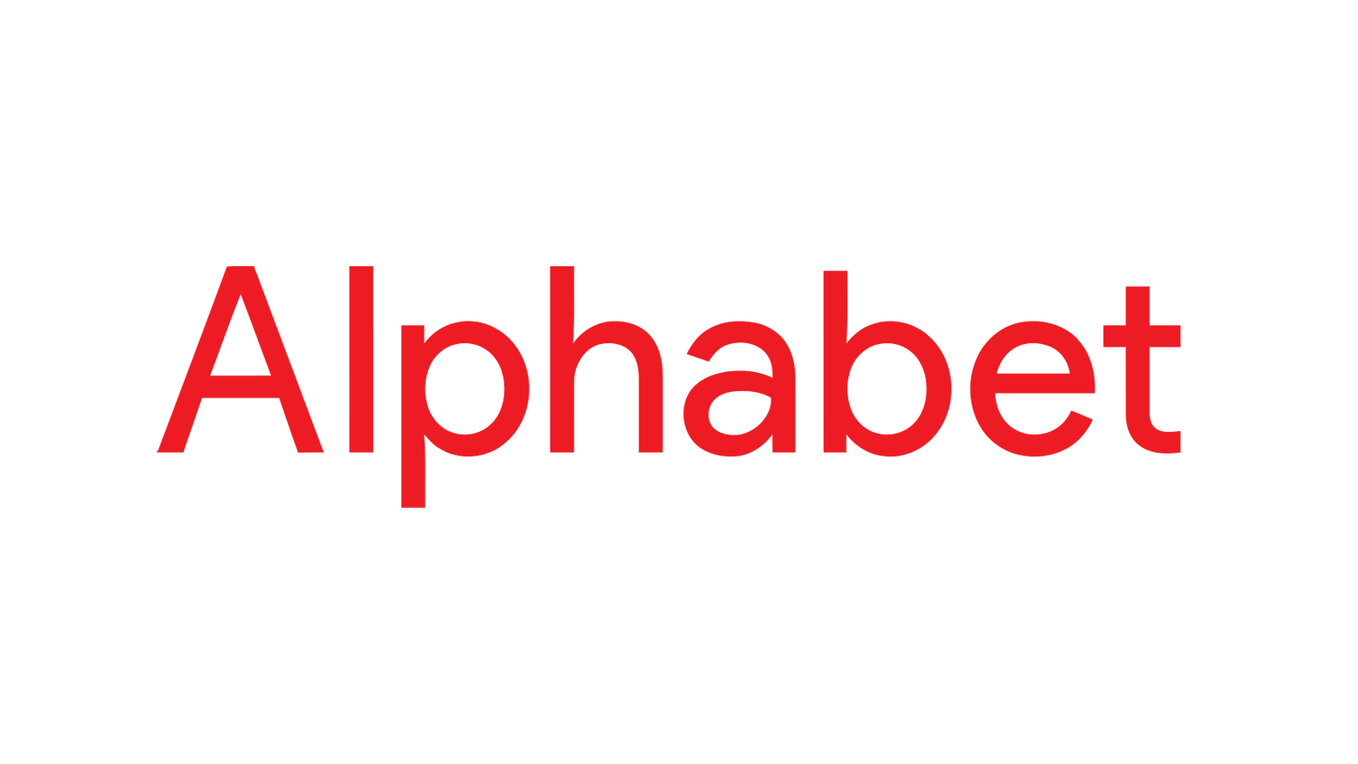 Alphabet Inc. Font