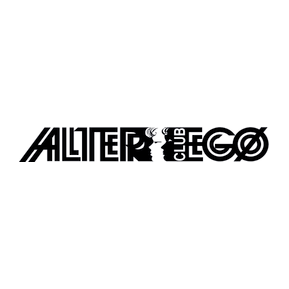 Vektörel Alter Ego Club Logosu. - Altered Black Vector, Transparent background PNG HD thumbnail