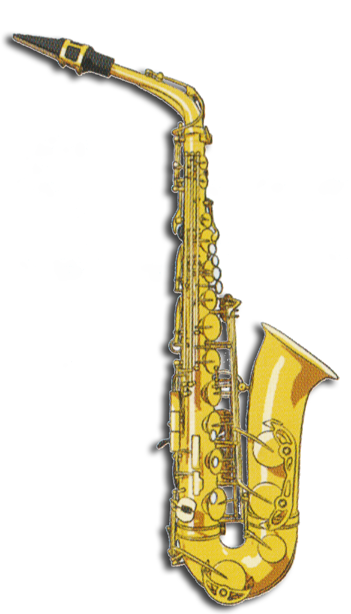 E♭ Alto Sax.png - Alto Saxophone, Transparent background PNG HD thumbnail
