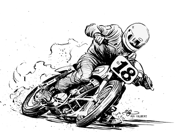 Flat Track Motorcycle Racing 