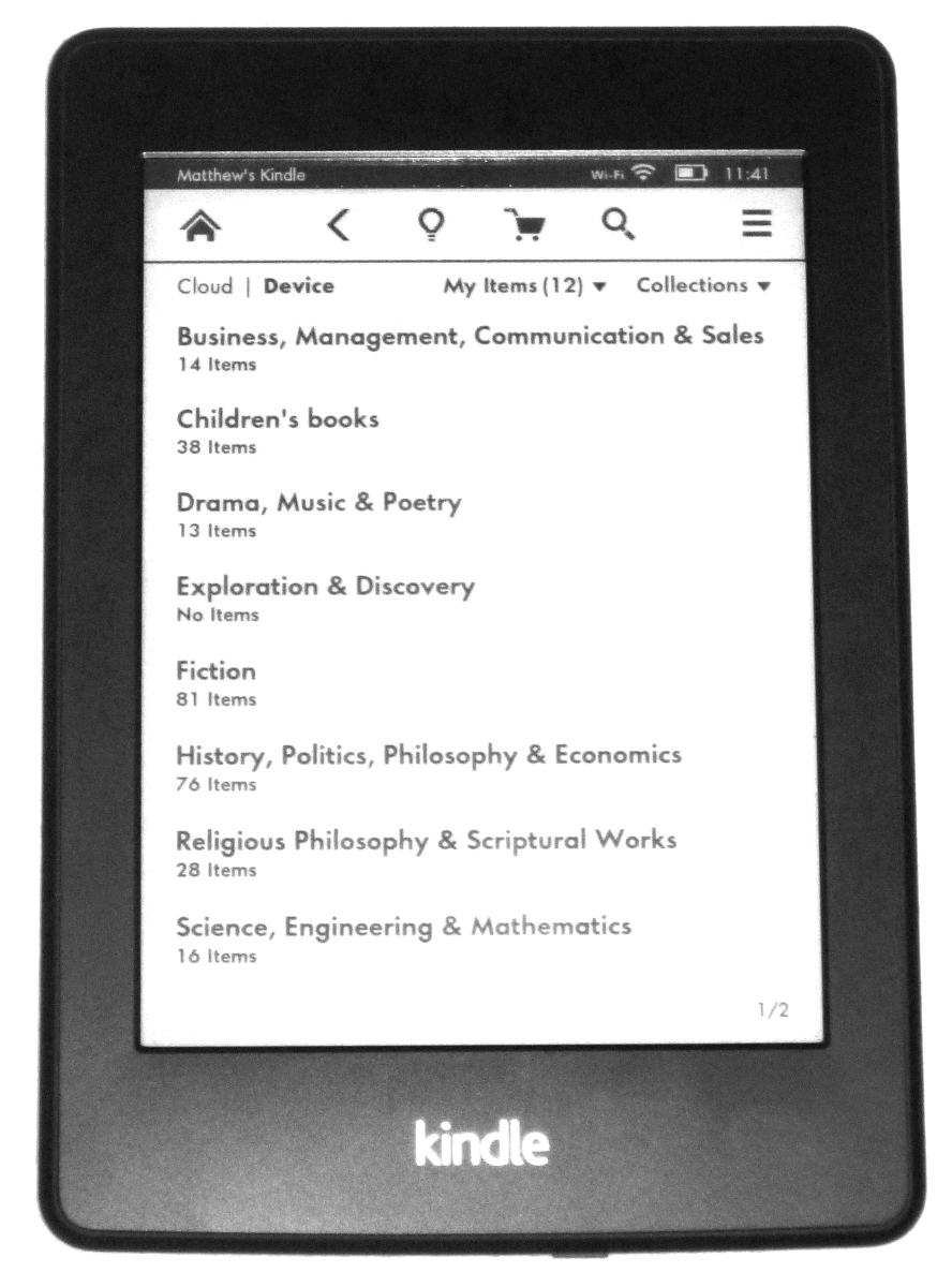 Amazon Kindle Paperwhite - Amazon Kindle, Transparent background PNG HD thumbnail
