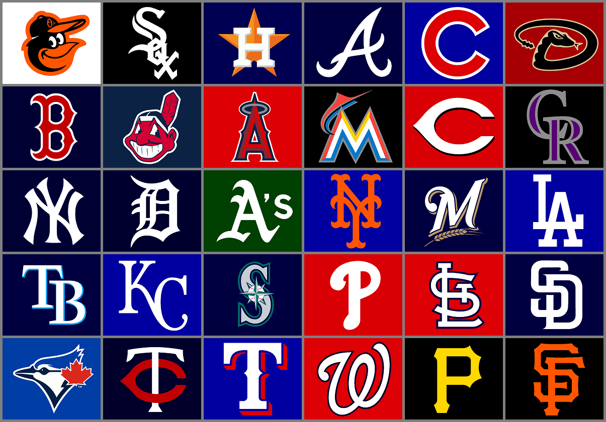 American Baseball Teams Png - All Mlb Baseball Team Logos, Transparent background PNG HD thumbnail