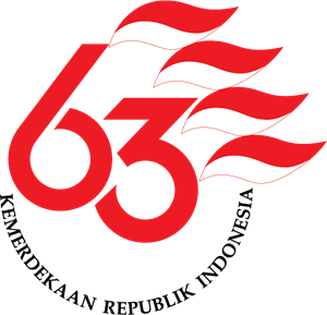 63Th Independence Day Of Republic Of Indonesia Logo. Format: Eps - American Heartsaver Day Vector, Transparent background PNG HD thumbnail
