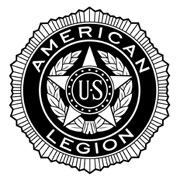 Large Black And White Emblem Hdpng.com  - American Legion, Transparent background PNG HD thumbnail