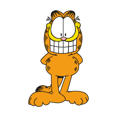 Garfield Characters Logo Vector Logo - Analy Repostera Vector, Transparent background PNG HD thumbnail