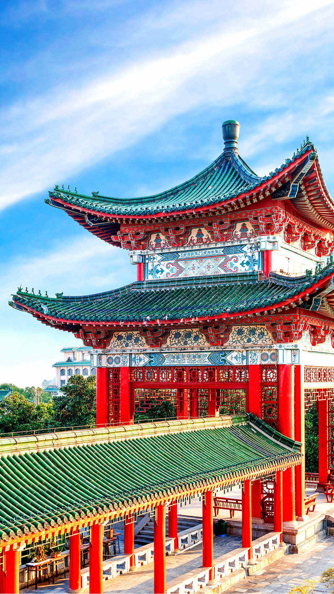 Hd Chinese Style Ancient Architecture Background, Hd, Chinese Style, Ancient Architecture, Background - Ancient China, Transparent background PNG HD thumbnail