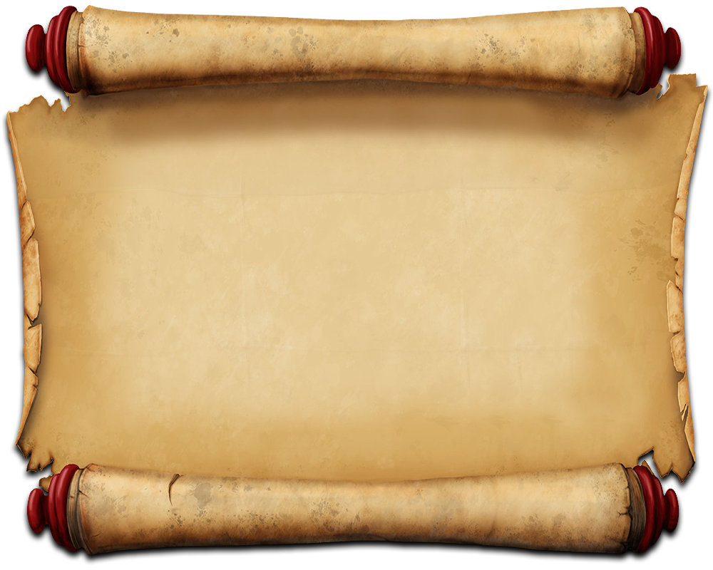 Scroll Png Clipart - Ancient Letter Roll, Transparent background PNG HD thumbnail