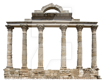 Roman Temple Columns Png By Evelivesey Hdpng.com  - Ancient Rome Architecture, Transparent background PNG HD thumbnail