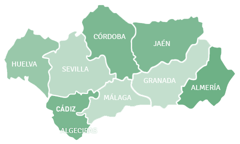 Mapa De Andalucía - Andalucia, Transparent background PNG HD thumbnail