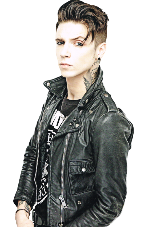 Andy Biersack! - Andy Biersack, Transparent background PNG HD thumbnail