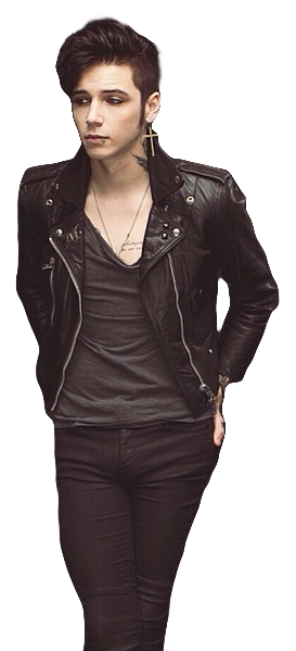Andy Biersack.png - Andy Biersack, Transparent background PNG HD thumbnail