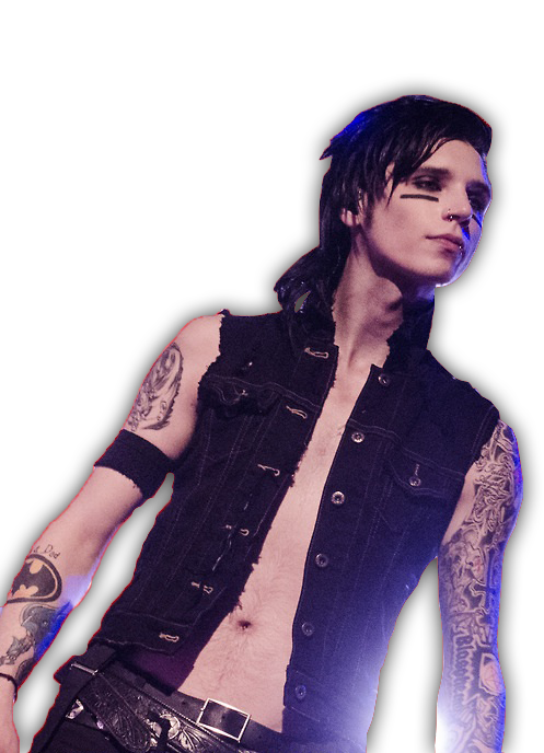 Andy Sixx Png Image Png Image - Andy Biersack, Transparent background PNG HD thumbnail