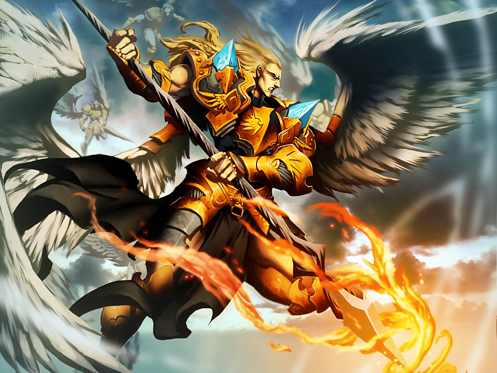 Angel Warrior Wallpaper Yvt2.png - Angel Warrior, Transparent background PNG HD thumbnail
