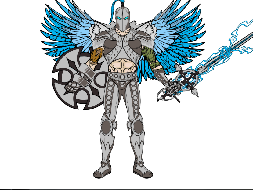 Tool  Angel Warrior - Angel Warrior, Transparent background PNG HD thumbnail