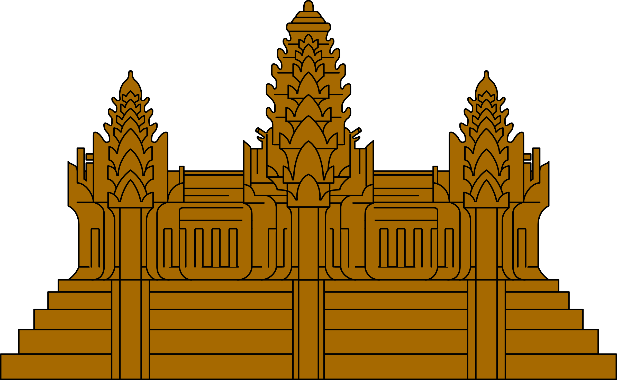 Big Image (Png) - Angkor Wat, Transparent background PNG HD thumbnail