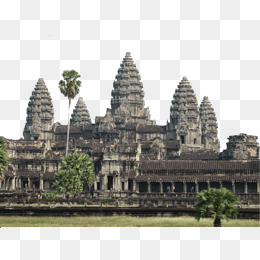 Cambodiau0027S Famous Angkor Wat, Famous Scenery, Tourist Attractions, Angkor Wat In Cambodia Png - Angkor Wat, Transparent background PNG HD thumbnail
