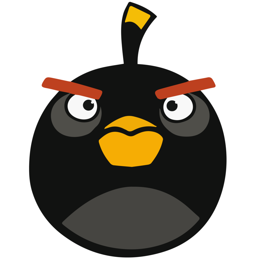 . Hdpng.com Angry Birds   Bomb (Black)   Super High Quality! By Tomefc98 - Angry Birds, Transparent background PNG HD thumbnail