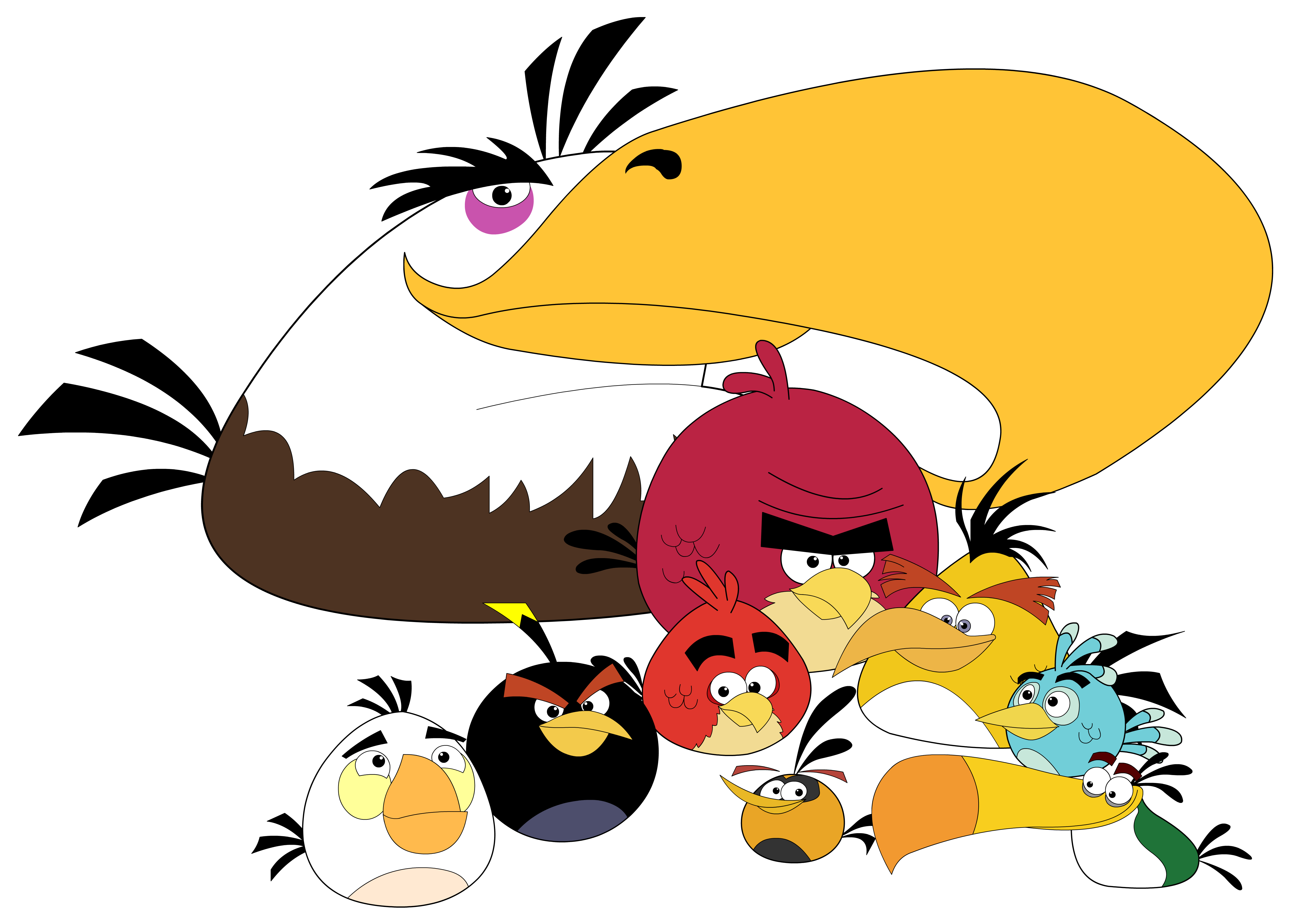 Angry Birds Hd Wallpaper - Angry Birds, Transparent background PNG HD thumbnail