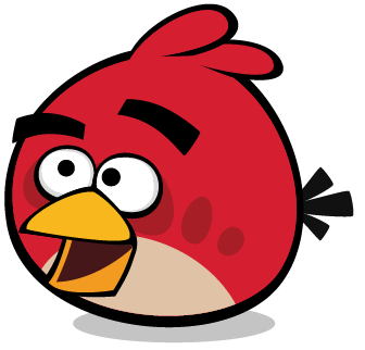 File:red Thinking Awesomeness.png - Angry Birds, Transparent background PNG HD thumbnail