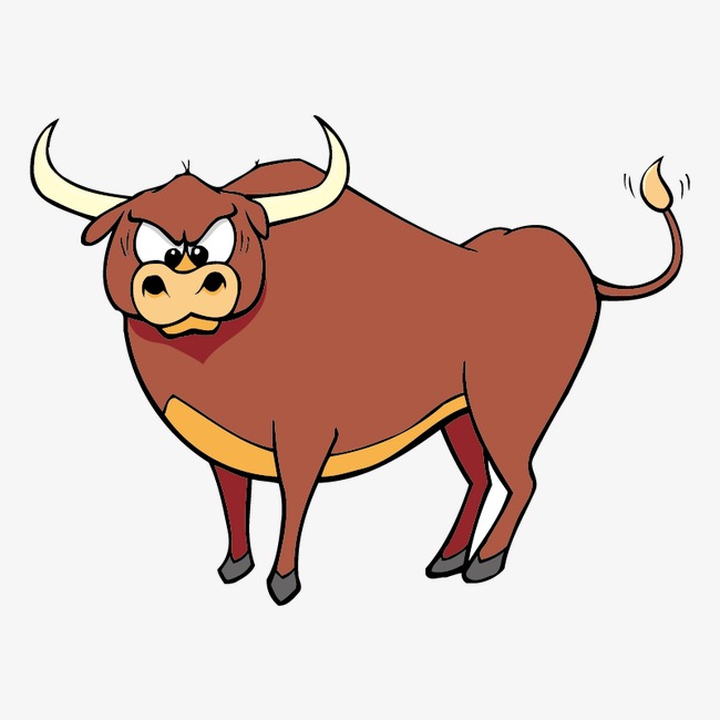 Angry Bull, Brown, Animal, Bull Png Image And Clipart - Angry Bull, Transparent background PNG HD thumbnail