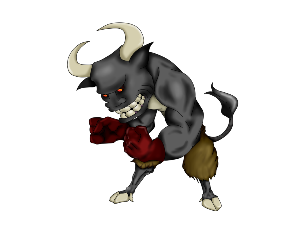 Angry Bull By Iluntxo04 Hdpng.com  - Angry Bull, Transparent background PNG HD thumbnail