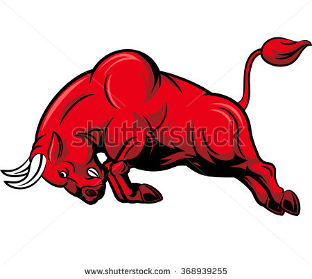 Illustration Angry Bull Character Isolated On Stock Illustration 368939255   Shutterstock - Angry Bull, Transparent background PNG HD thumbnail