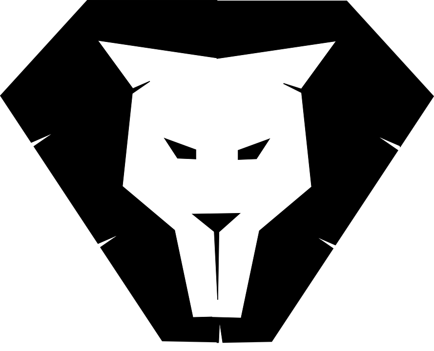 Lion, Silhouette, Logo, Animal, Sign, Symbol, Head - Animal, Transparent background PNG HD thumbnail
