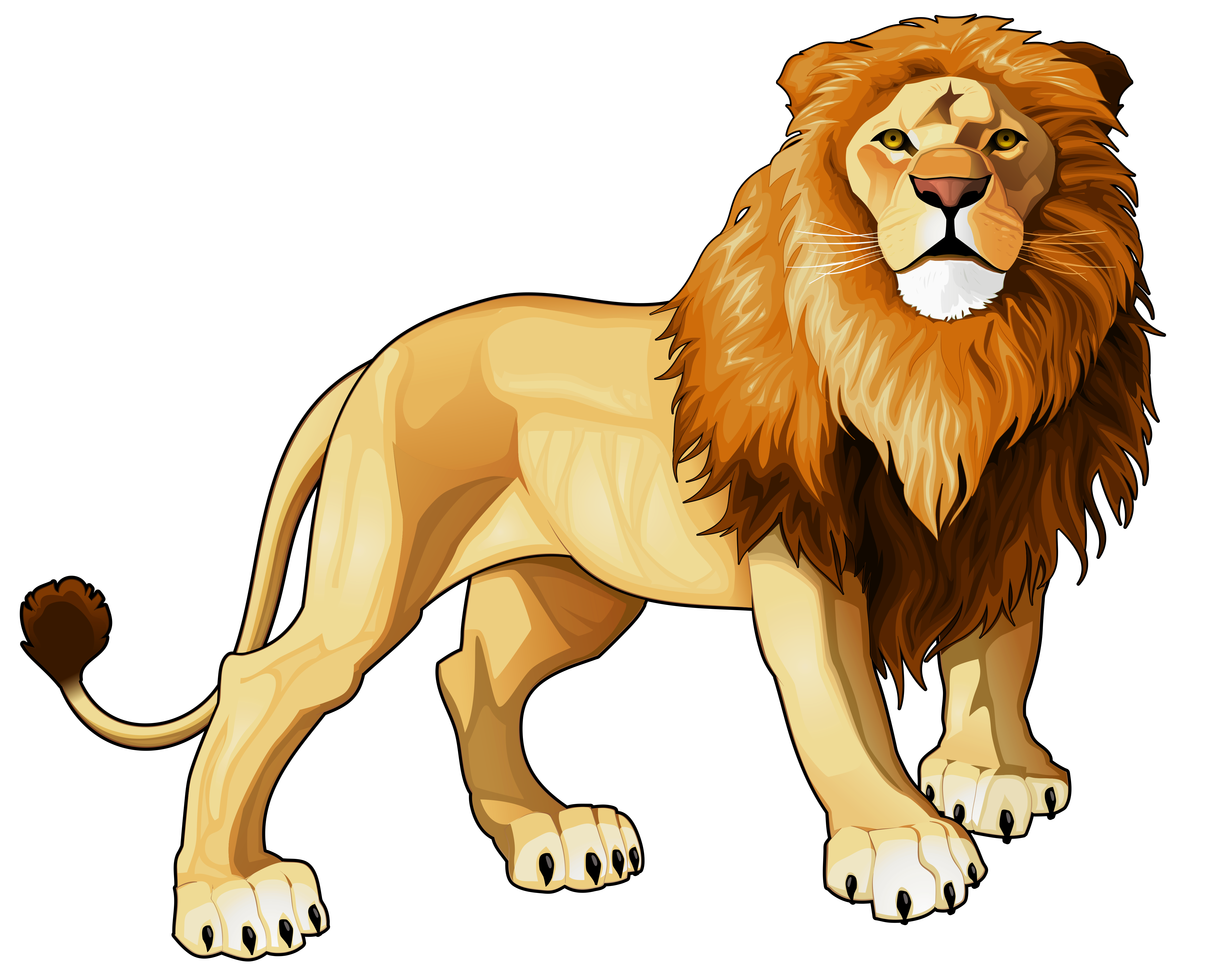 Lion Clipart For Kids Free Clipart Images 3 - Animal For Kids, Transparent background PNG HD thumbnail