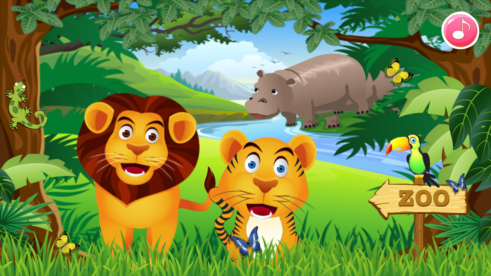 Zoo Animal Family Learning!  Screenshot - Animal For Kids, Transparent background PNG HD thumbnail