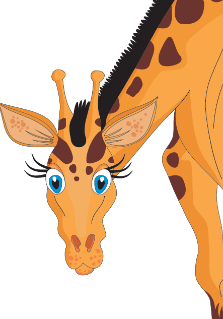 Giraffe Animal Facts Zoo Animals Songs Interesting Giraffe Facts For Kids - Animal For Kids, Transparent background PNG HD thumbnail