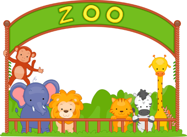 Wonderful Clip Art Of Animals That Live In A Zoo. - Animals At The Zoo, Transparent background PNG HD thumbnail