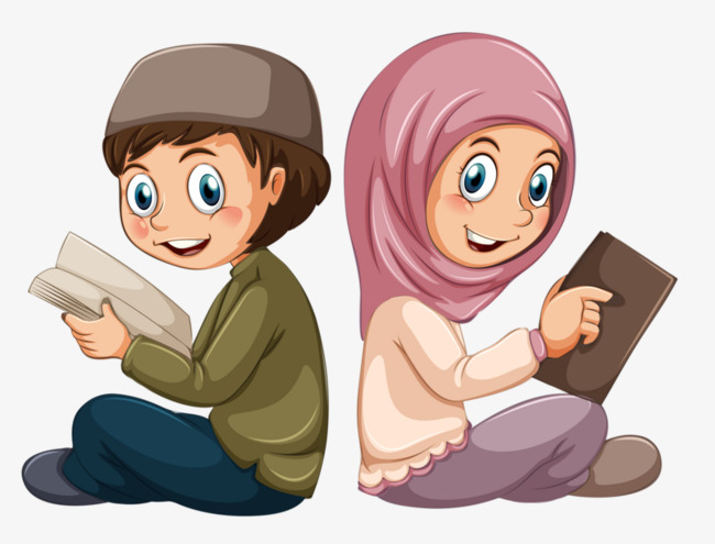 Muslim Students, Student, Child, Reading Png Image   Cute Reading Png Hd - Animals Reading, Transparent background PNG HD thumbnail