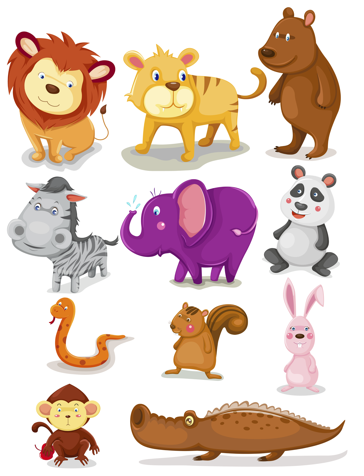 Nice Animal Pics For Kids 12   Animal Png Hd For Kids - Animals Reading, Transparent background PNG HD thumbnail