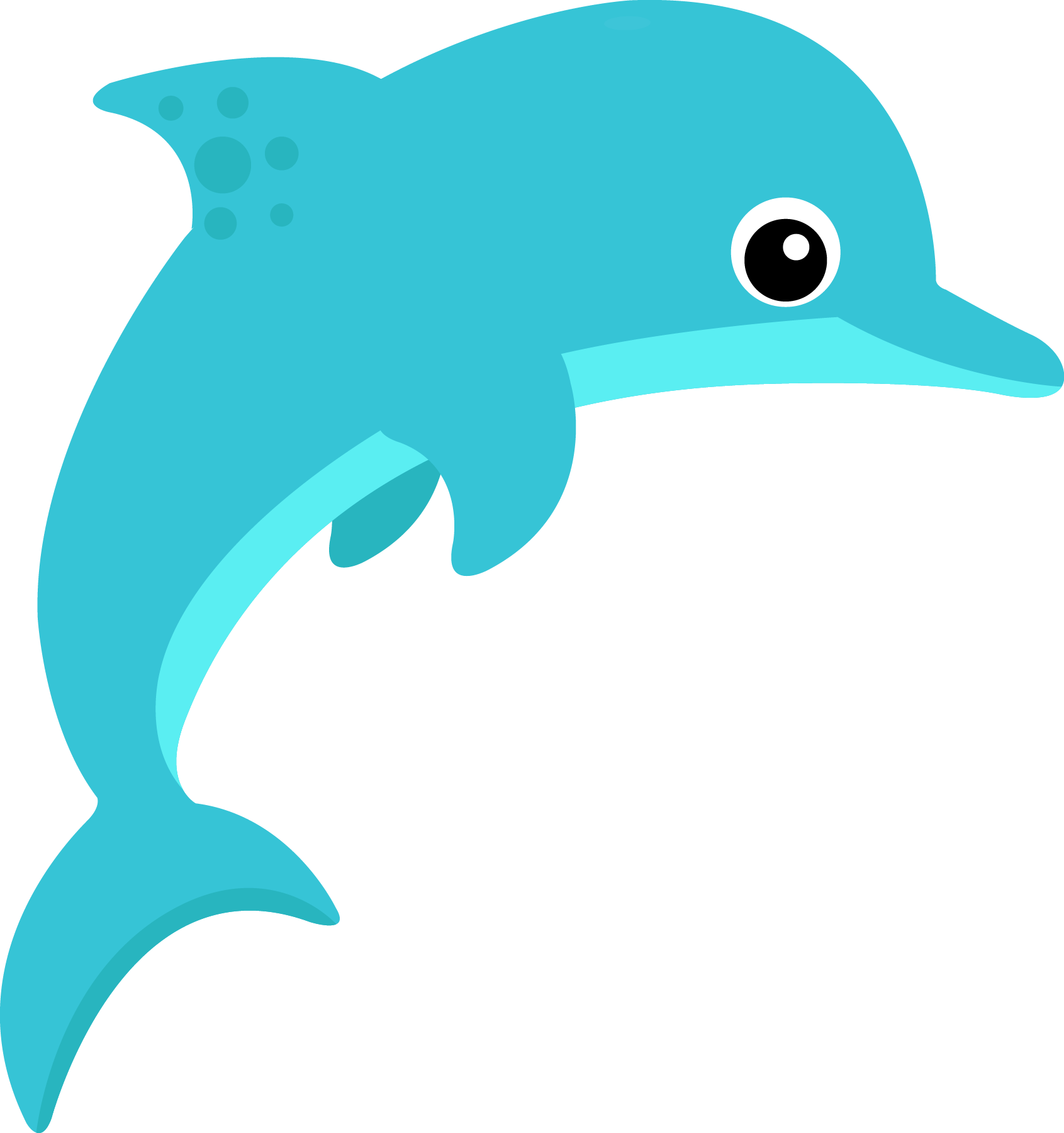 Pin Dolphines Clipart Ocean Animal #7   Png Ocean Animals - Animals Reading, Transparent background PNG HD thumbnail