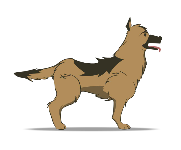 Animated Dog Png Hdpng.com 600 - Animated Dog, Transparent background PNG HD thumbnail