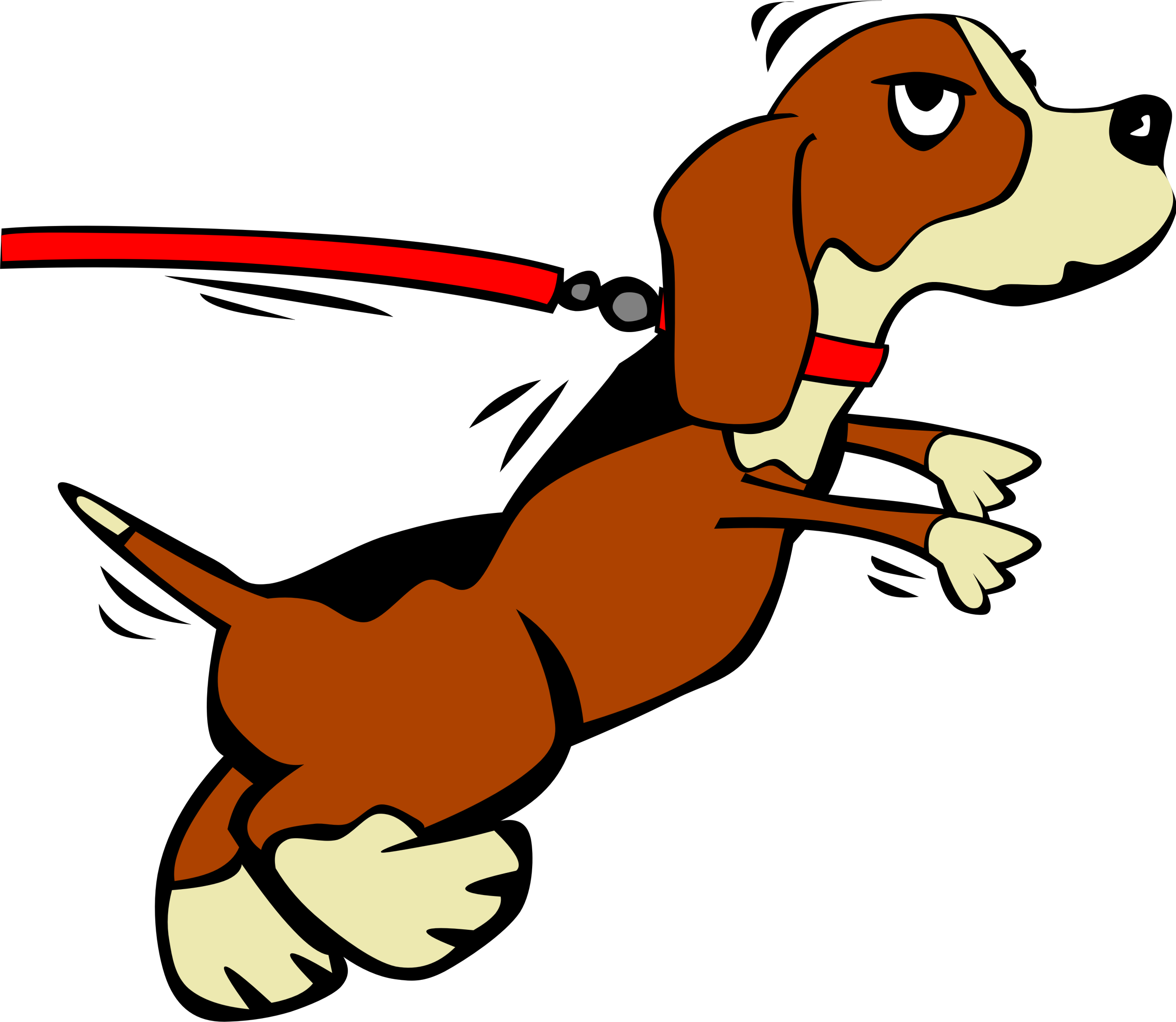 Big Image (Png) - Animated Dog, Transparent background PNG HD thumbnail
