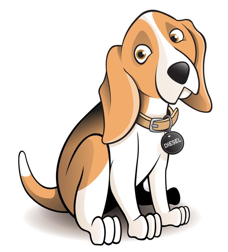 Beagle Clipart Animated #1 - Animated Dog, Transparent background PNG HD thumbnail